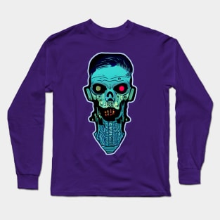 Cyberpunk Frank Halloween Cyborg Long Sleeve T-Shirt